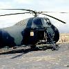 Kingbee, Sikorski H34, on the FOB 1 airstrip. These helicopters, flown by Vietnamese pilots were our life line to the friendly skies and "home."