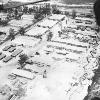 Aerial view of FOB1, April 1968. The tents were to replace the buildings destroyed during TET offensive rocket attacks